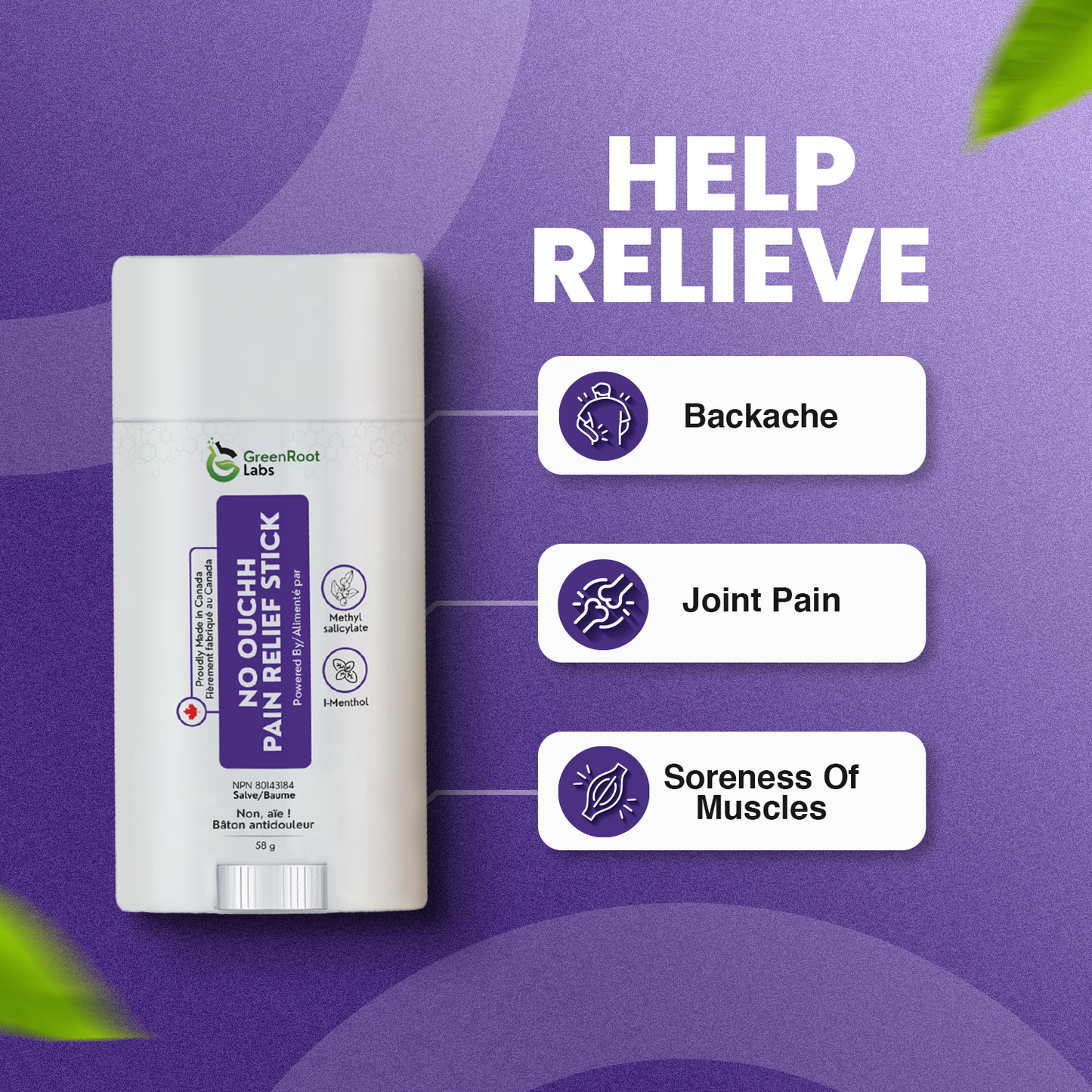 No ouchh Pain Relief Stick