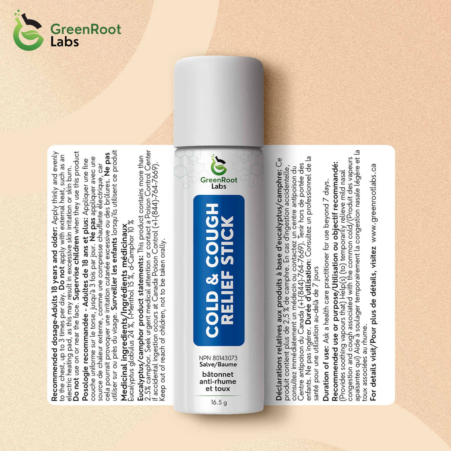 Cold & Cough Relief Stick