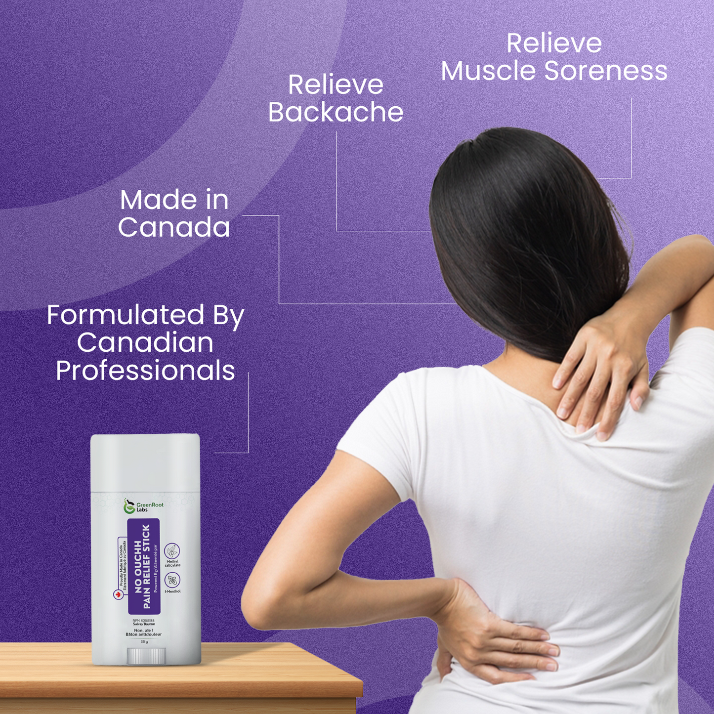 No ouchh Pain Relief Stick