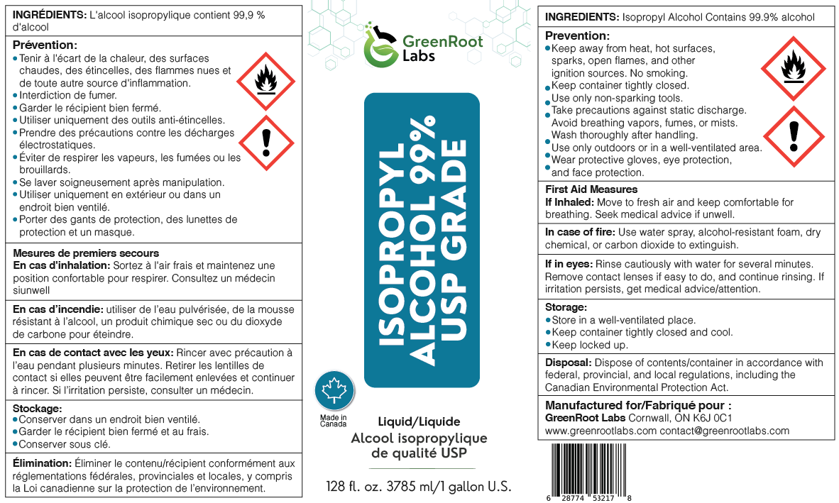 Isopropyl Alcohol 99.9% USP Grade