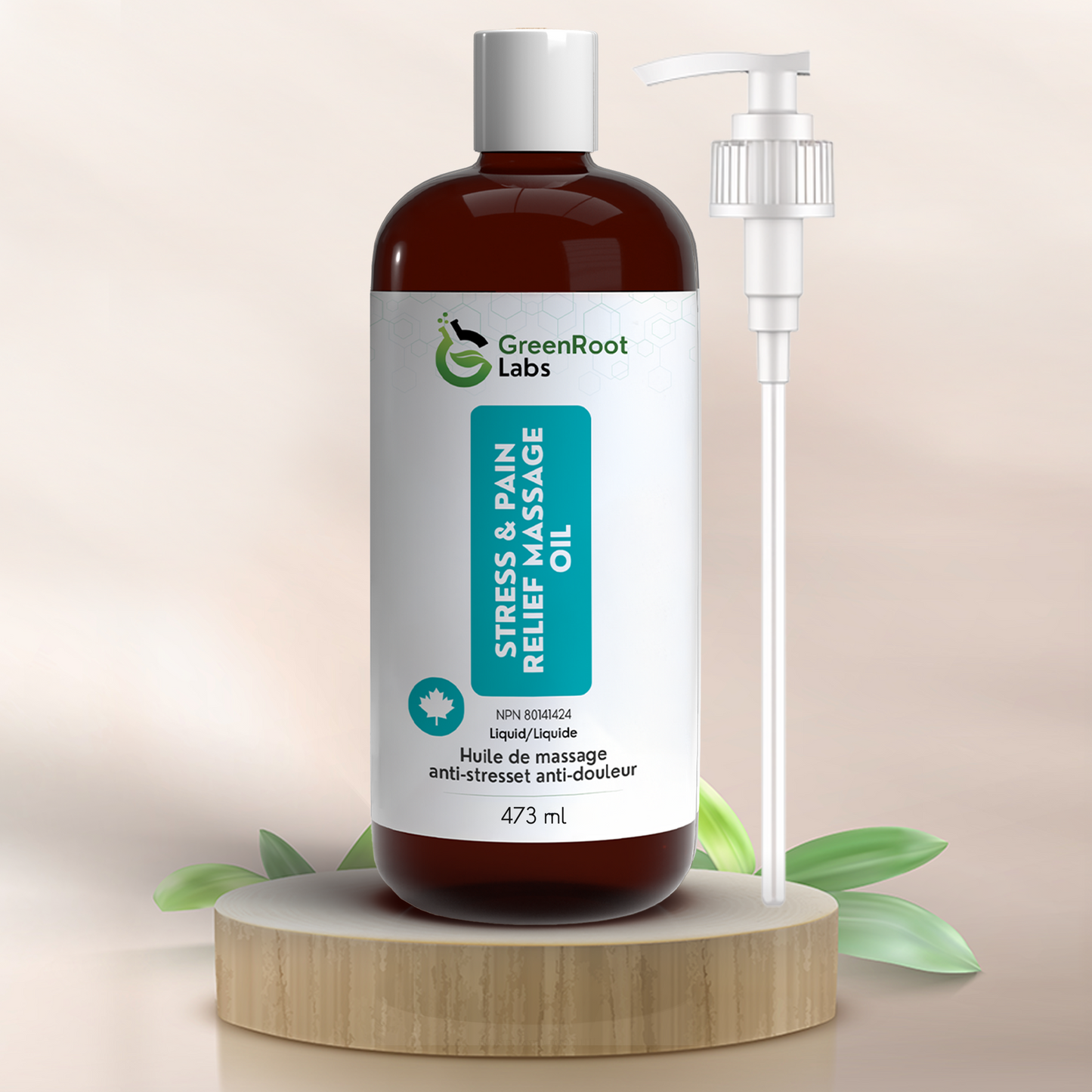 Stress Relief Massage Oil