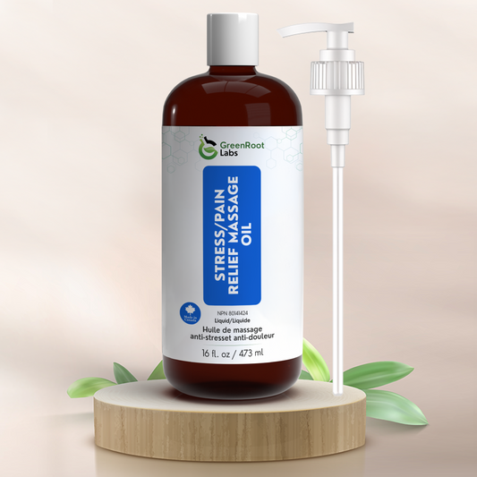 Stress/Pain Relief Massage Oil