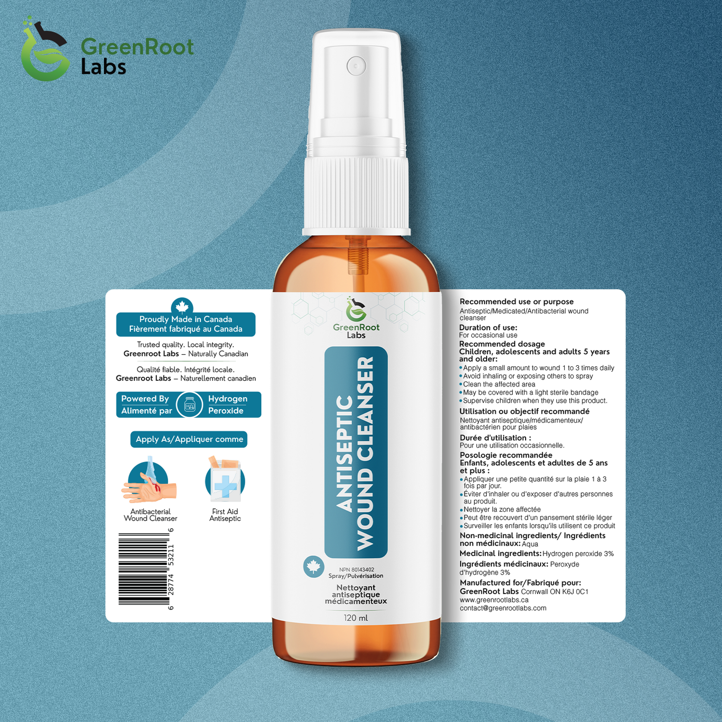 Antiseptic Wound Cleanser