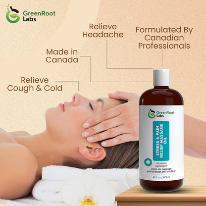 Stress Relief Massage Oil