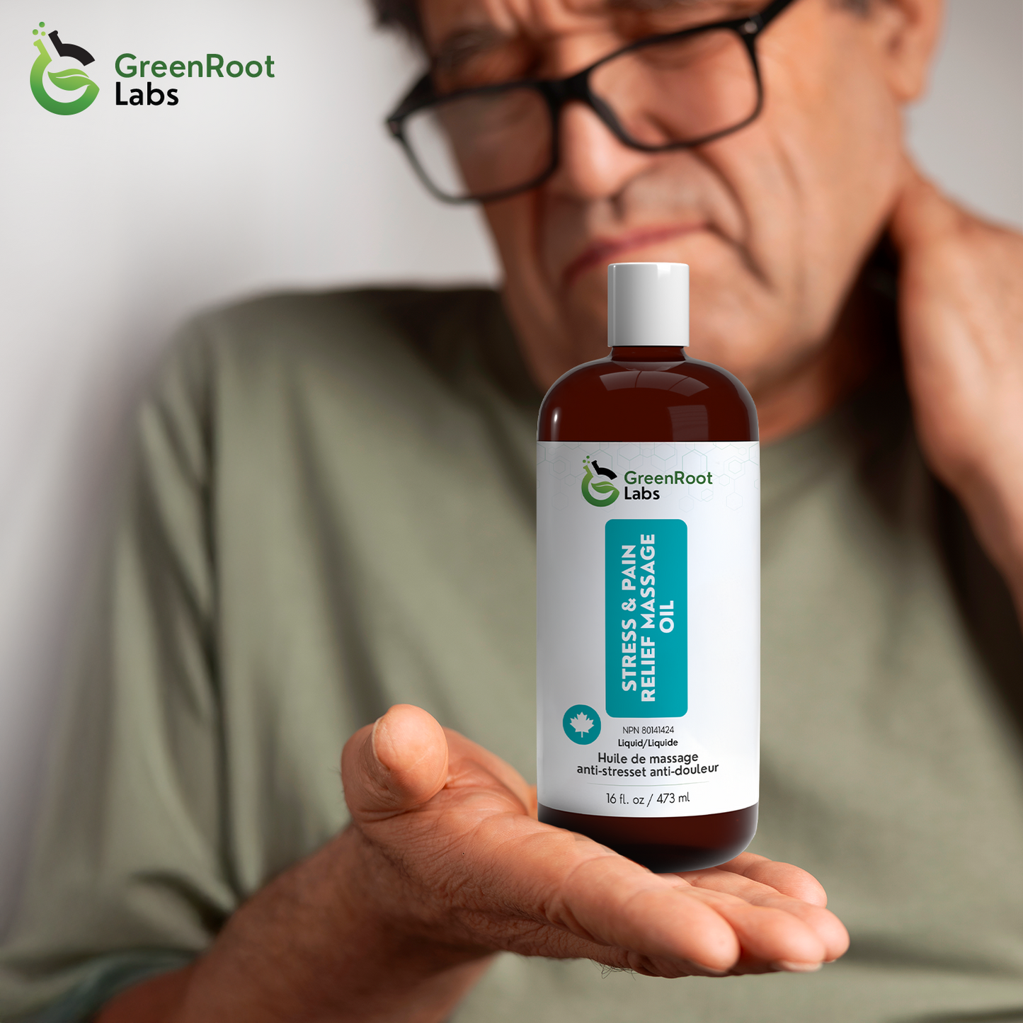 Stress Relief Massage Oil