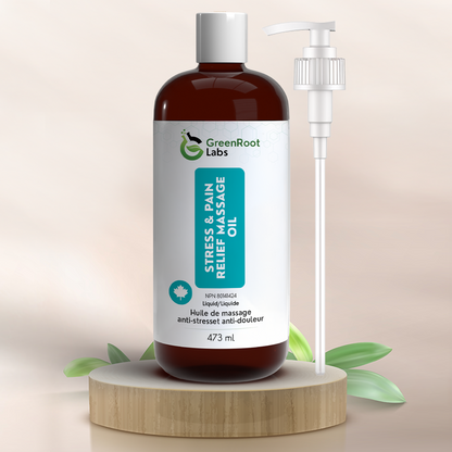 Stress Relief Massage Oil