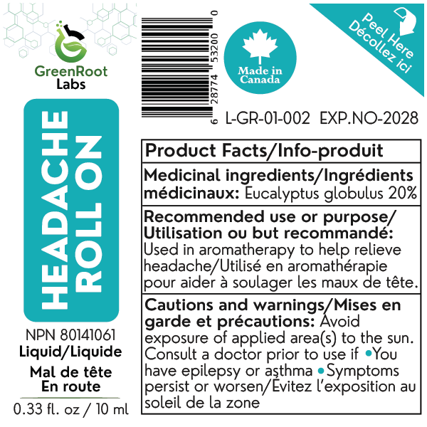 Roll on Headache 10 ML